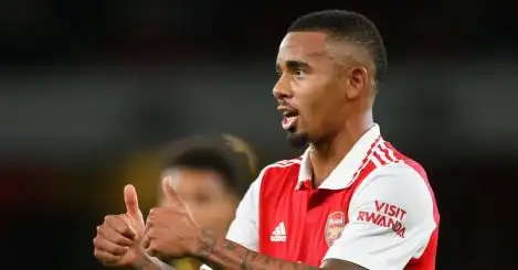 Pundit willing to stick ‘neck on the line’ with Arsenal prediction, posing stern question to Gabriel Jesus