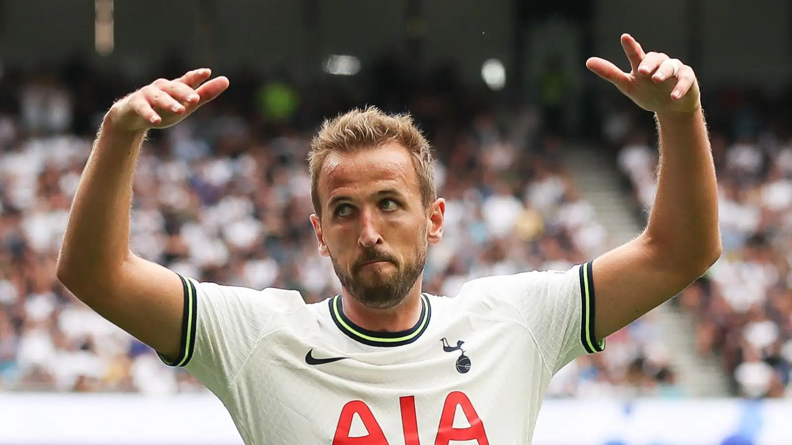 Tottenham striker Harry Kane