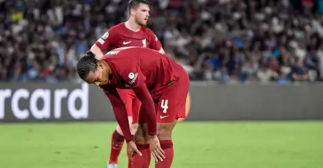 Pundit tears into Van Dijk with cold, hard truth ‘no one ever says’ about struggling Liverpool man