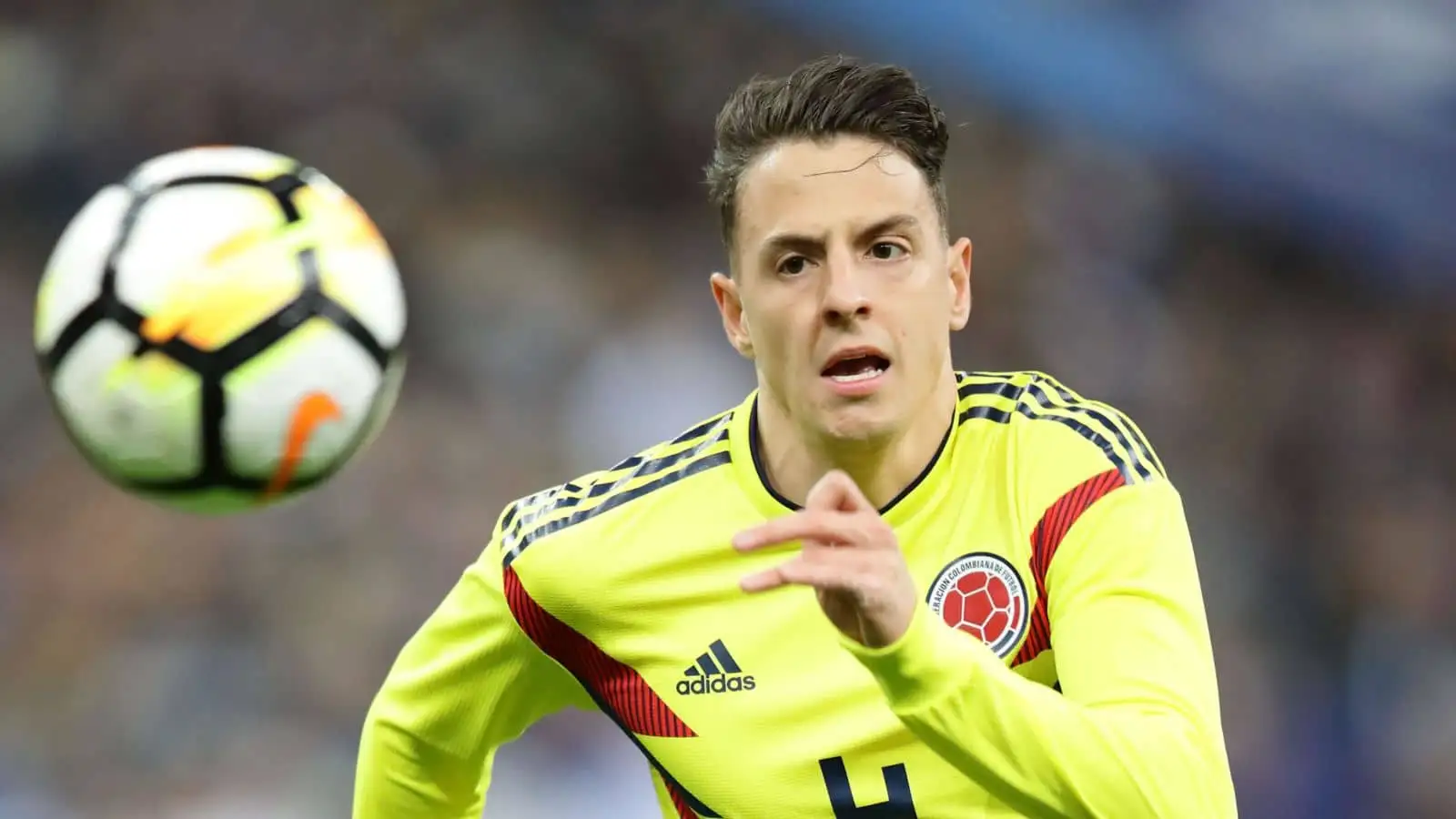 Santiago Arias, Colombia, during International friendly match between France 2-3 Colombia at Stade de France in Saint-Denis, France