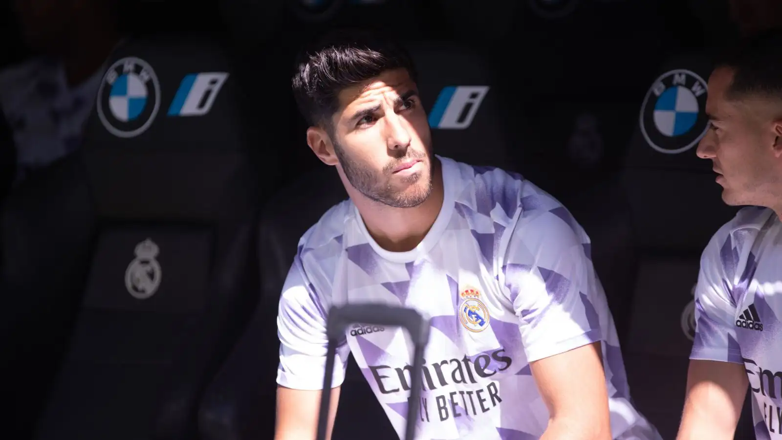 Marco Asensio Real Madrid bench September 2020