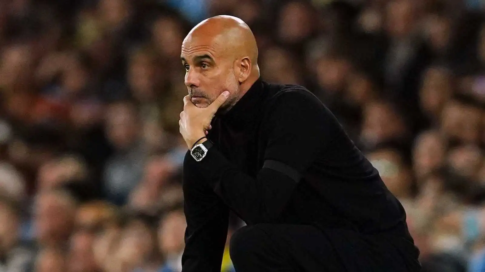 Pep Guardiola: It’s no gimme that Erling Haaland runs all over Manchester United defender