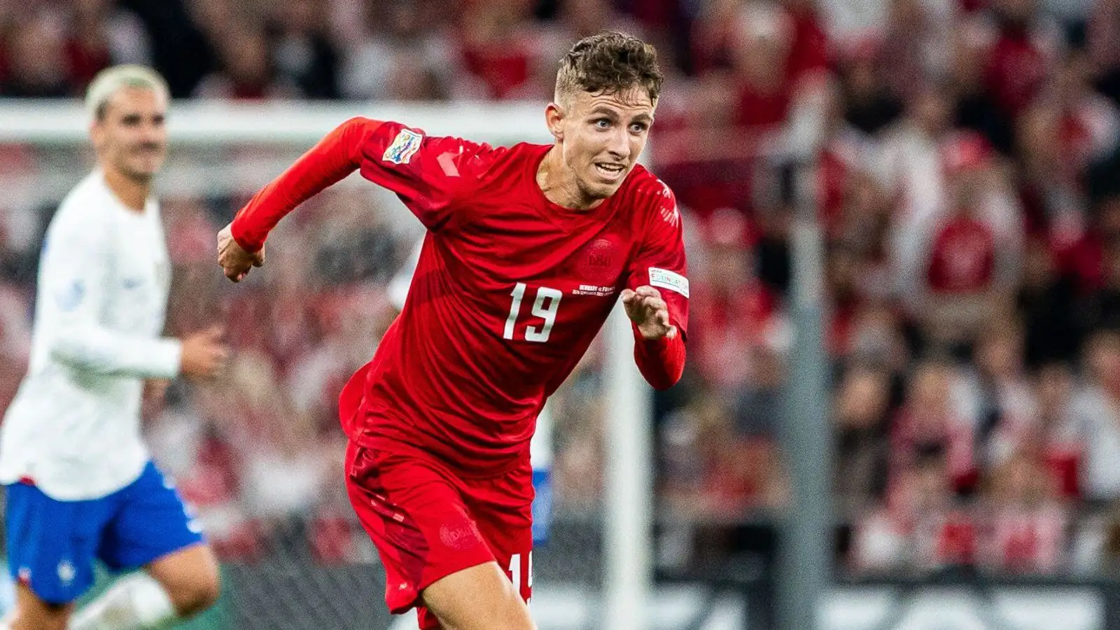 Denmark star opens up over Arsenal interest and admits to being ‘insanely happy’ about transfer stories