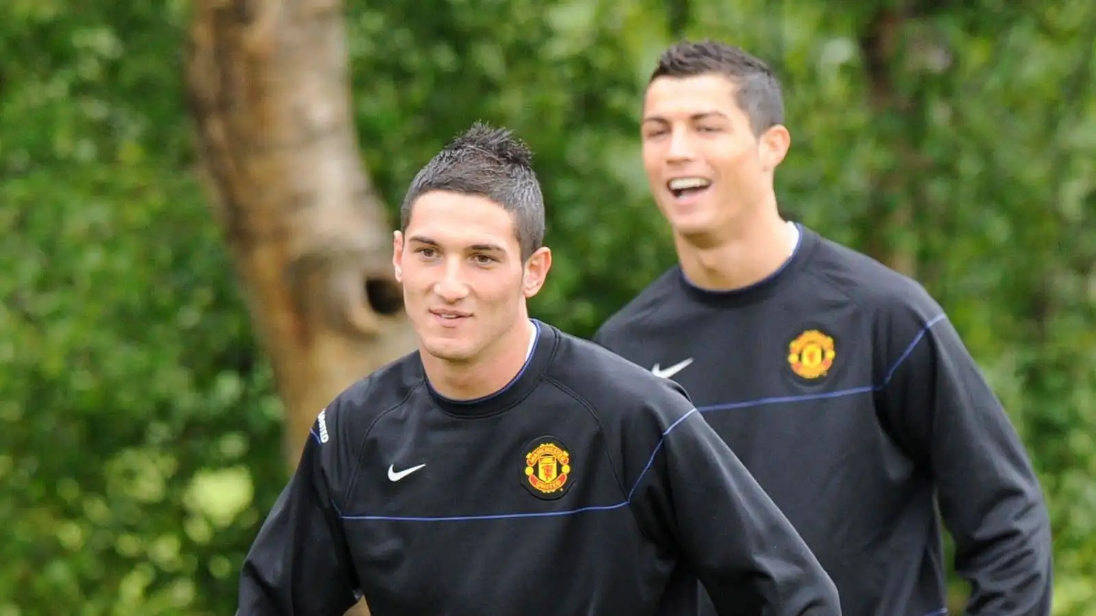 Federico Macheda, Cristiano Ronaldo Man Utd