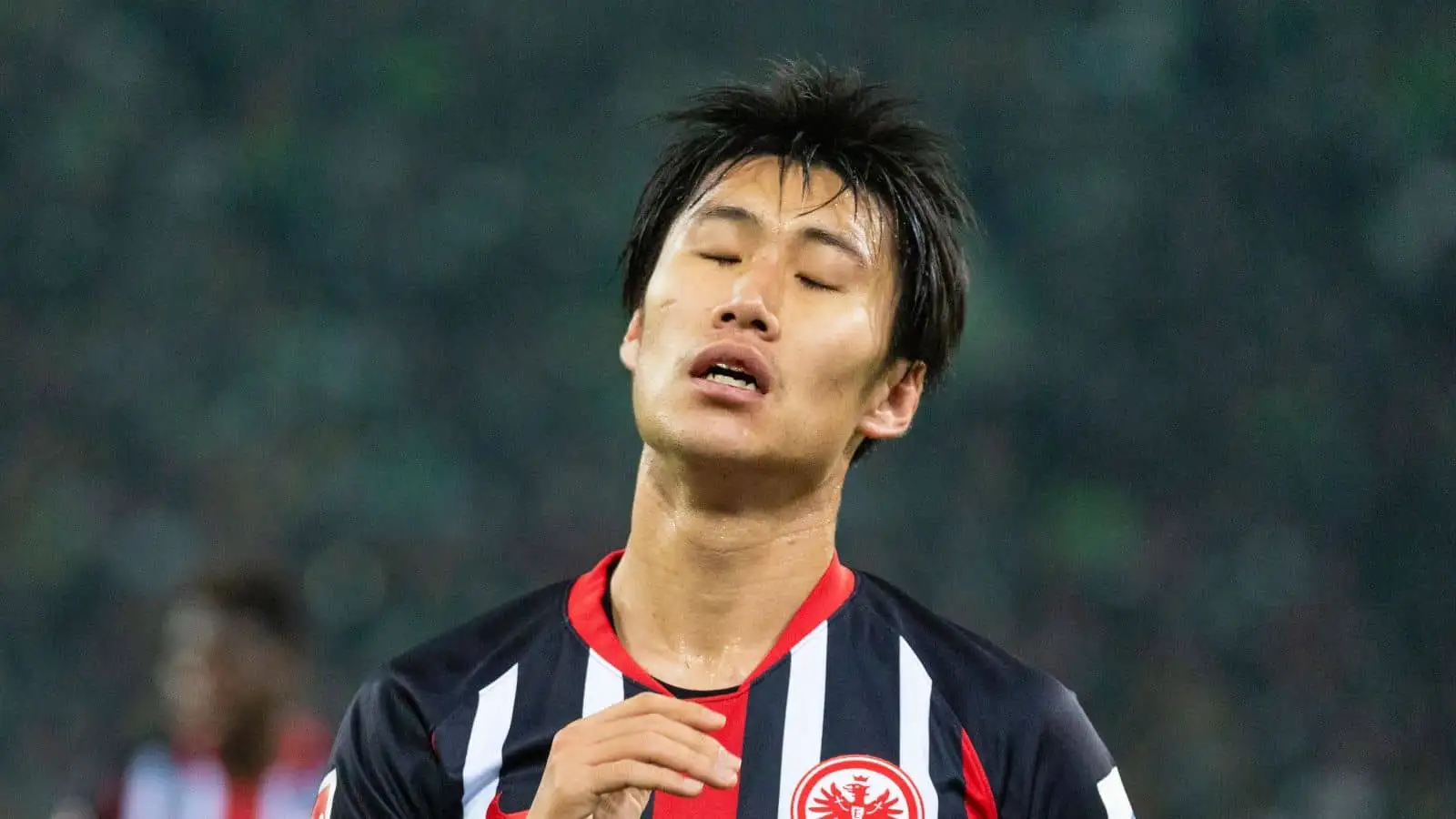 Daichi Kamada, Eintracht Frankfurt, during Bundesligsa game against Borussia Moenchengladbach
