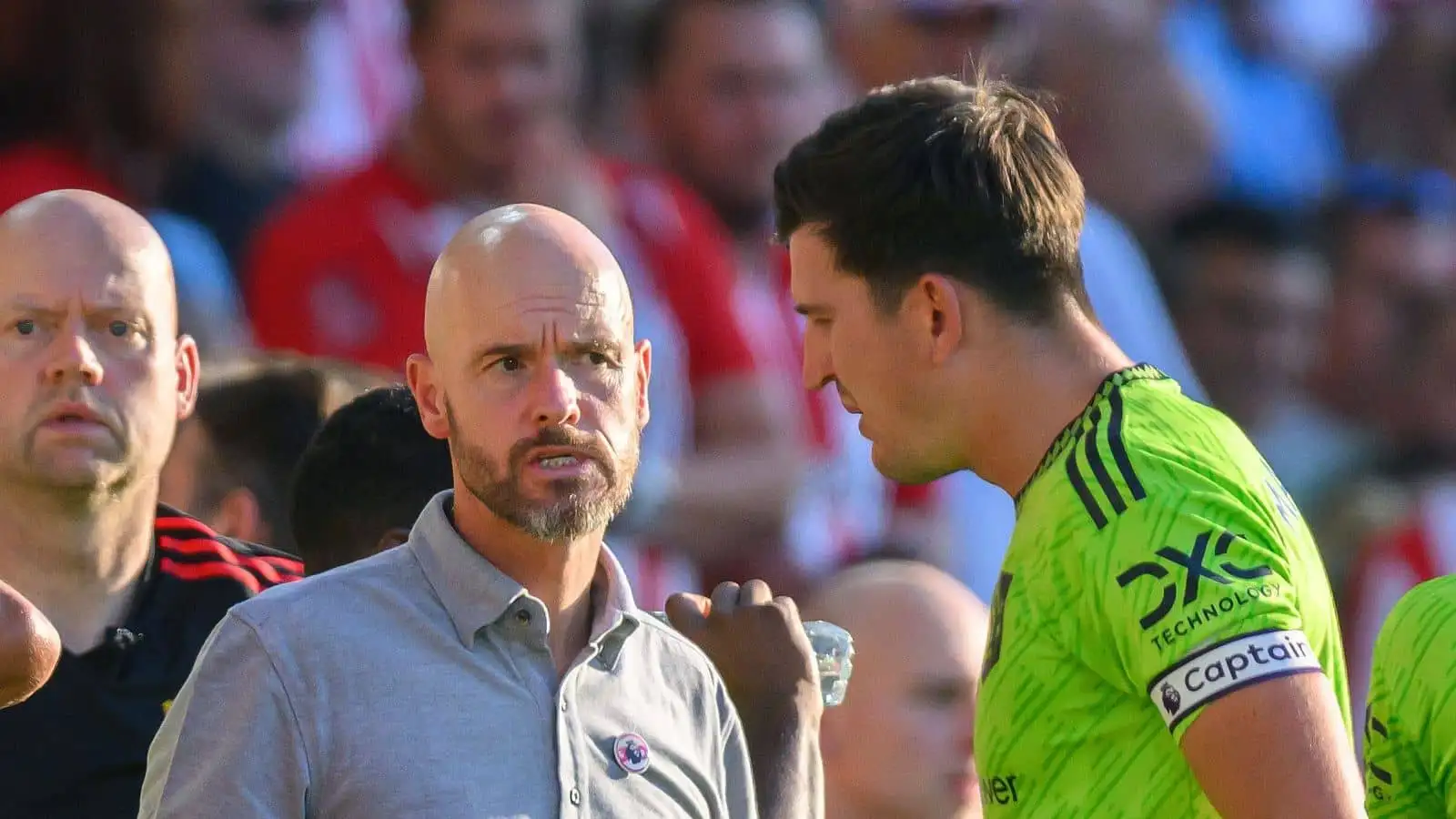 Harry Maguire, Erik ten Hag, August 2022