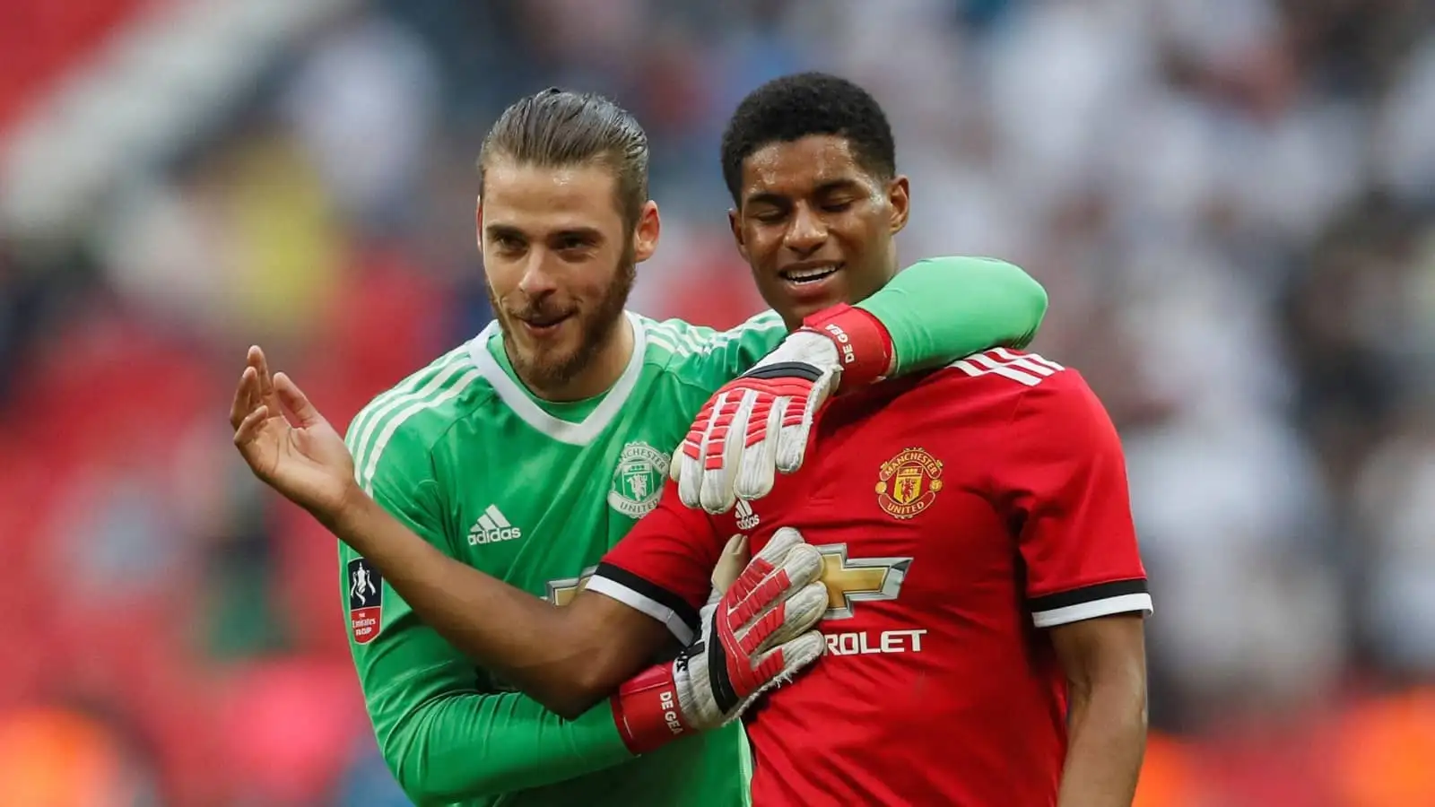 David de Gea and Marcus Rashford