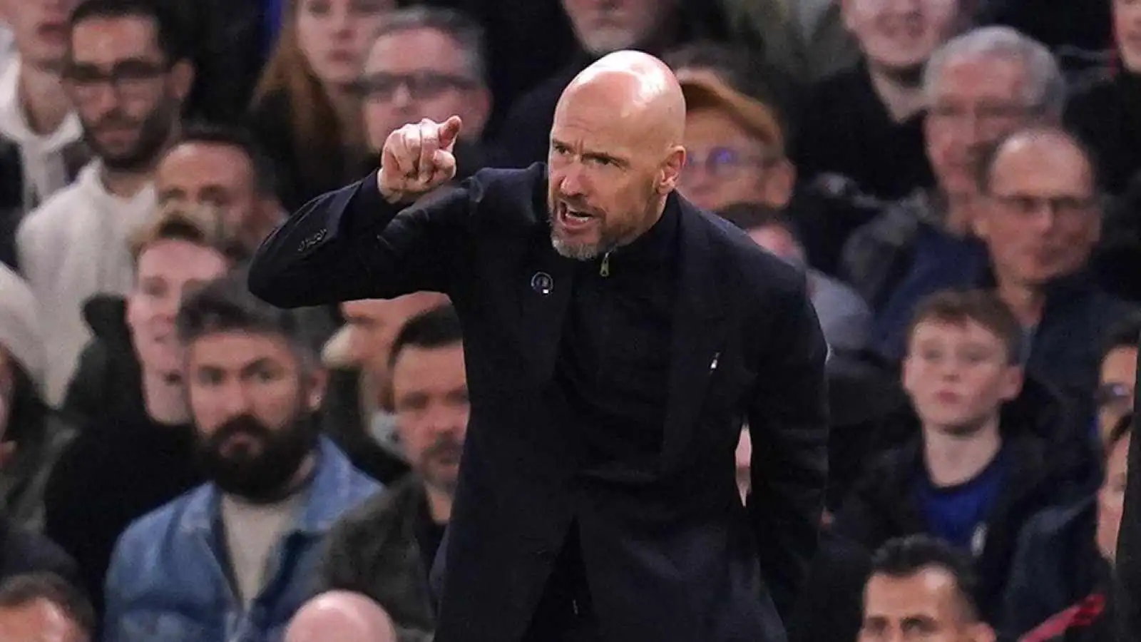 Erik ten Hag managing Manchester United