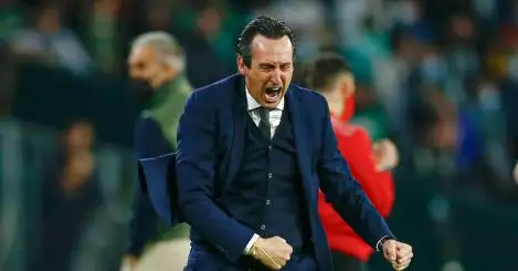 Aston Villa in ‘advanced talks’ to make prime Unai Emery target first January signing, with second bid to be submitted