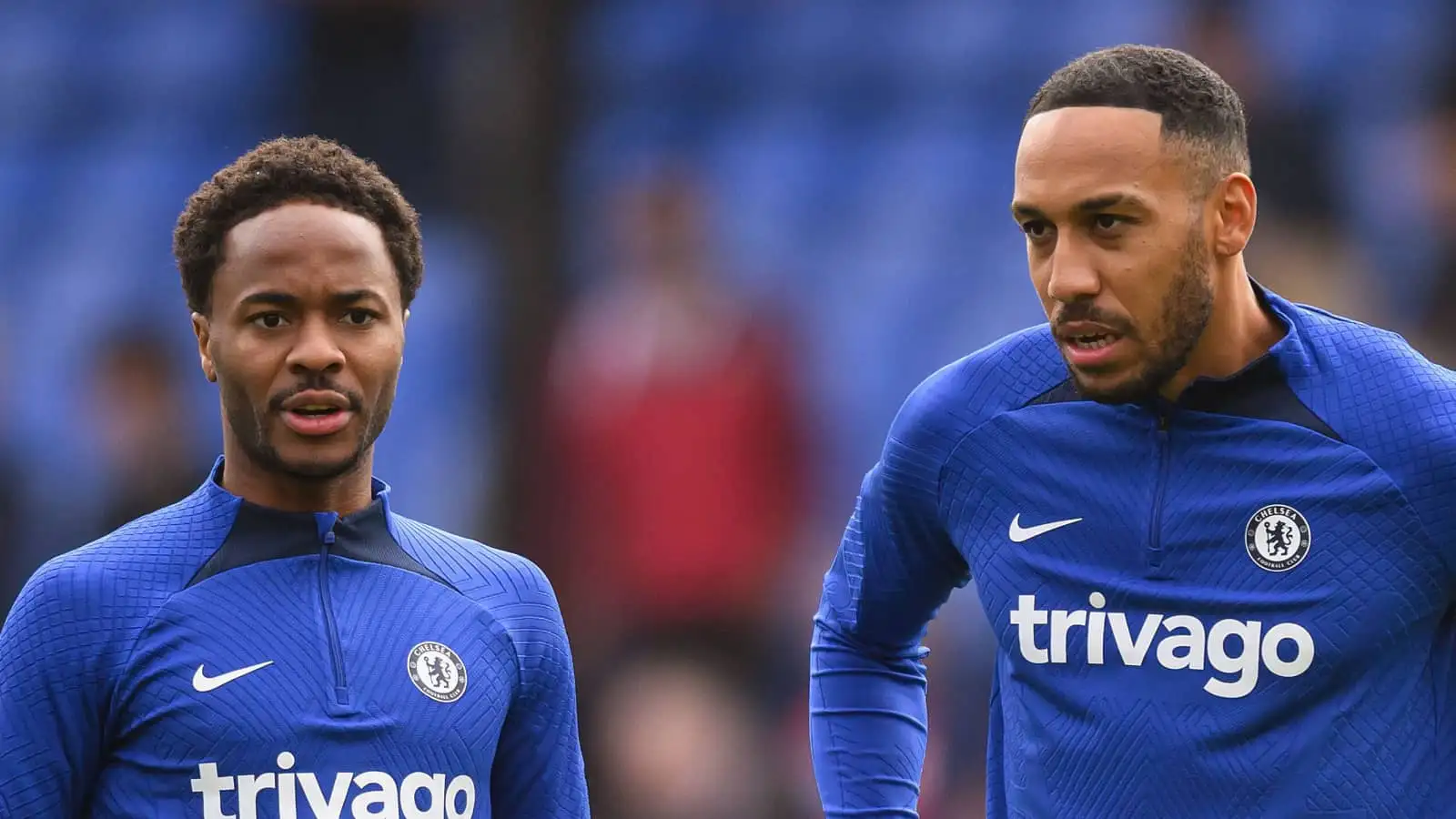 Raheem Sterling, Pierre-Emerick Aubameyang, Chelsea, October 2022