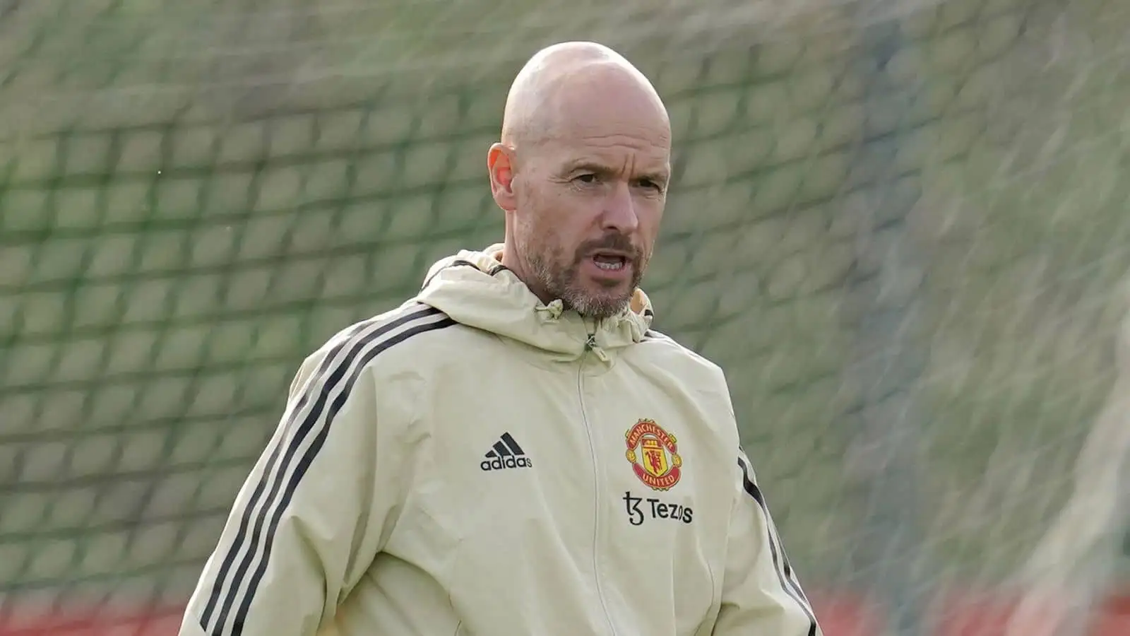 Erik ten Hag, Man Utd training at the Aon Training Complex, Carrington