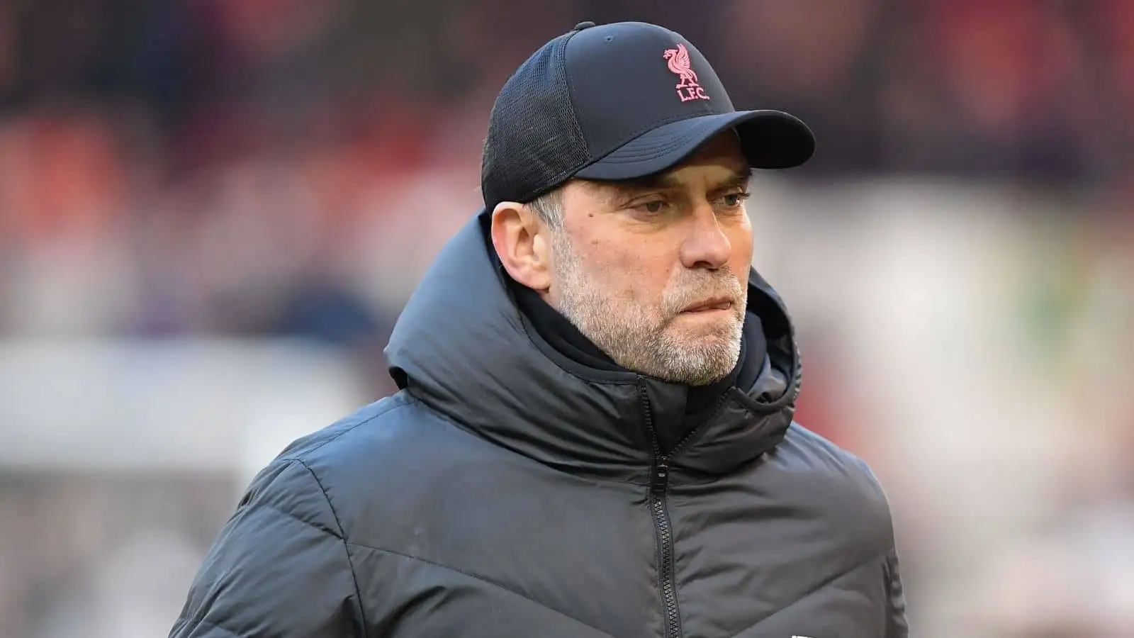 Jurgen Klopp, manager of Liverpool during the FA Cup match between Nottingham Forest and Liverpool at the City Ground, Nottingham