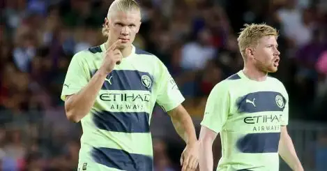 Iconic Man Utd, Arsenal duos blown away as Haaland, De Bruyne named best partnership of all time amid Man City charge