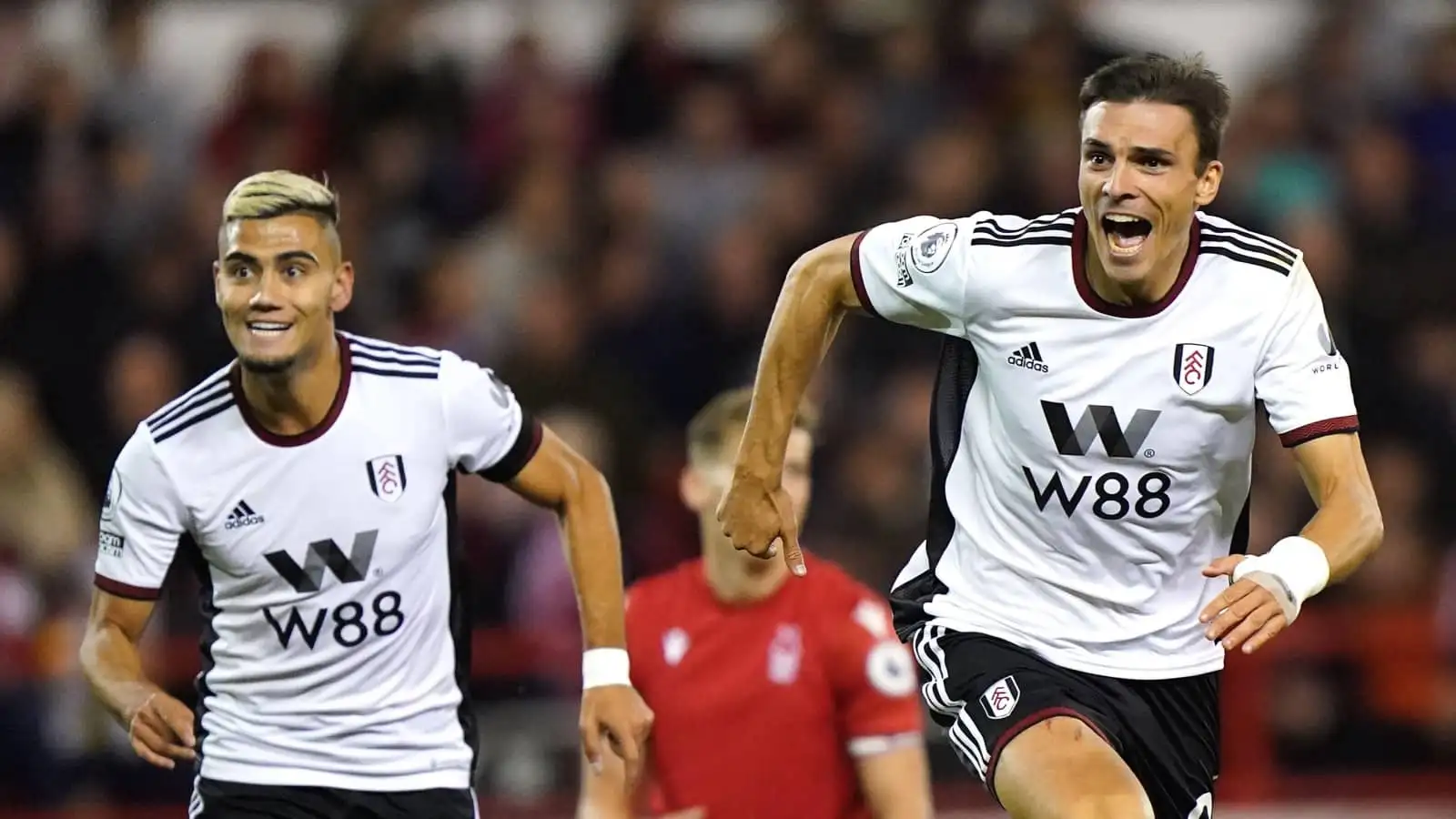 Joao Palhinha and Andreas Pereira of Fulham