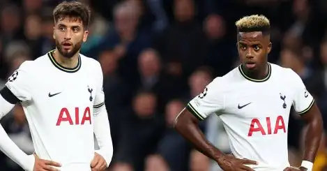 Tottenham tipped for six-man January clear-out with three branded incapable and further trio having ‘no future’ under Conte