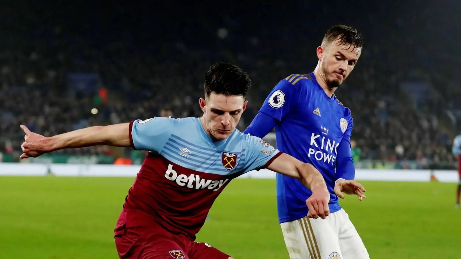 Declan Rice and James Maddison