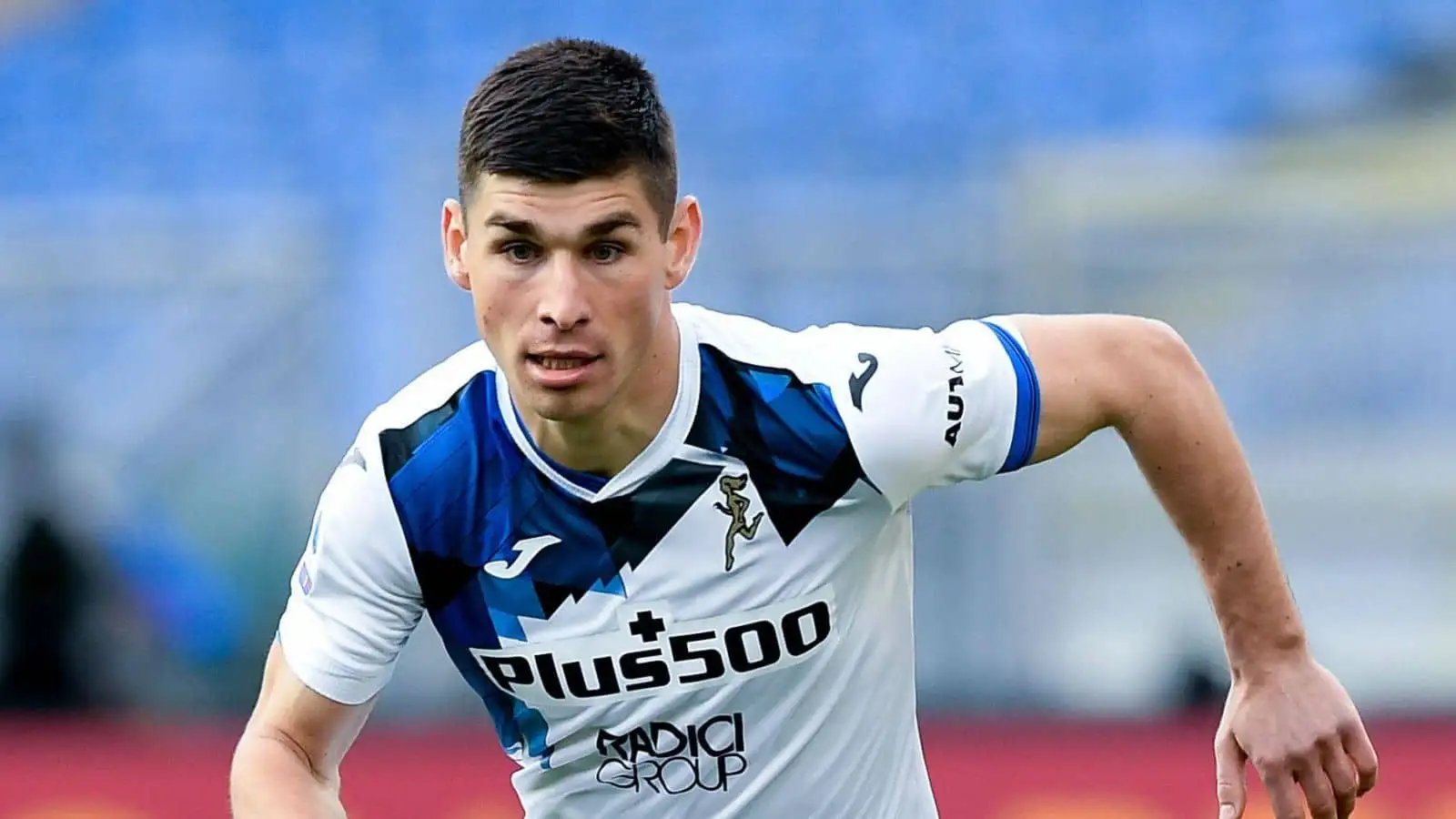 Ruslan Malinovskyi of Atalanta BC during the Serie A match between AS Roma and Atalanta BC at Stadio Olimpico, Rome