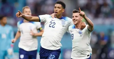 Jude Bellingham value tipped to soar as pundits beam over three England stars after easy World Cup win over Iran