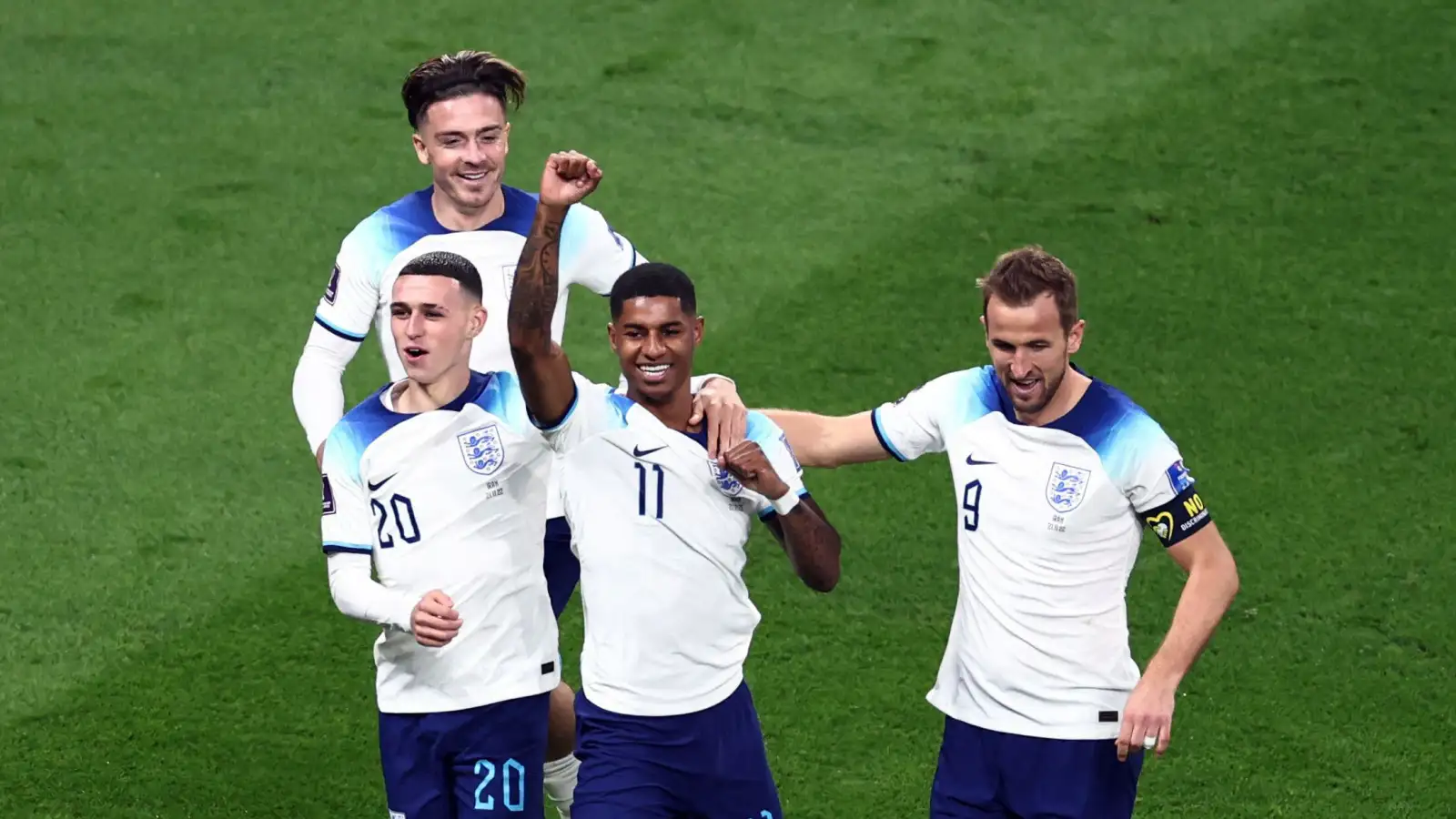 Two England players from same Prem club prompt Beckham to predict the World Cup is coming home