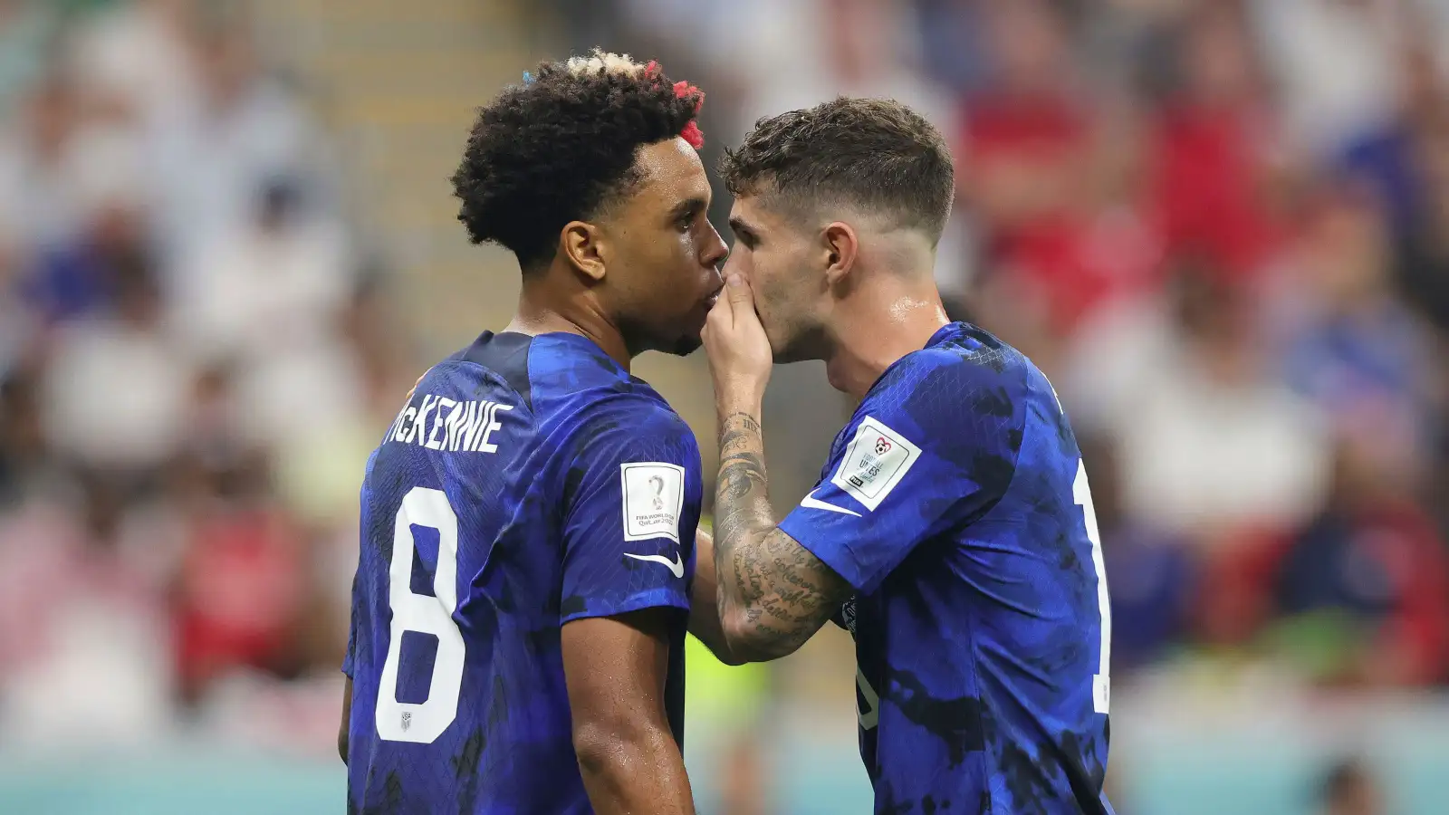 USA stars Weston McKennie and Christian Pulisic