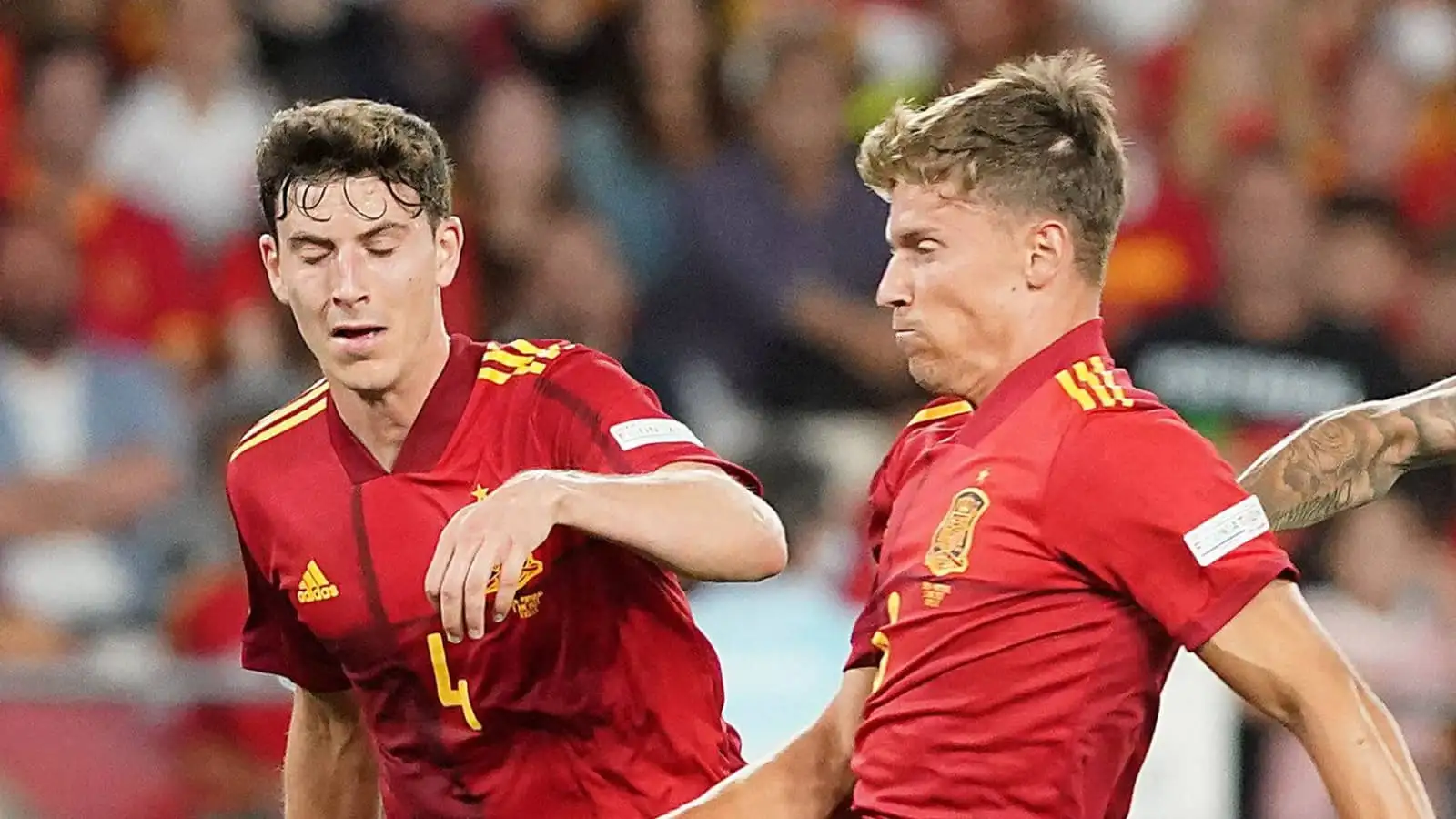 Pau Torres, Marcos Llorente, Spain, June 2022