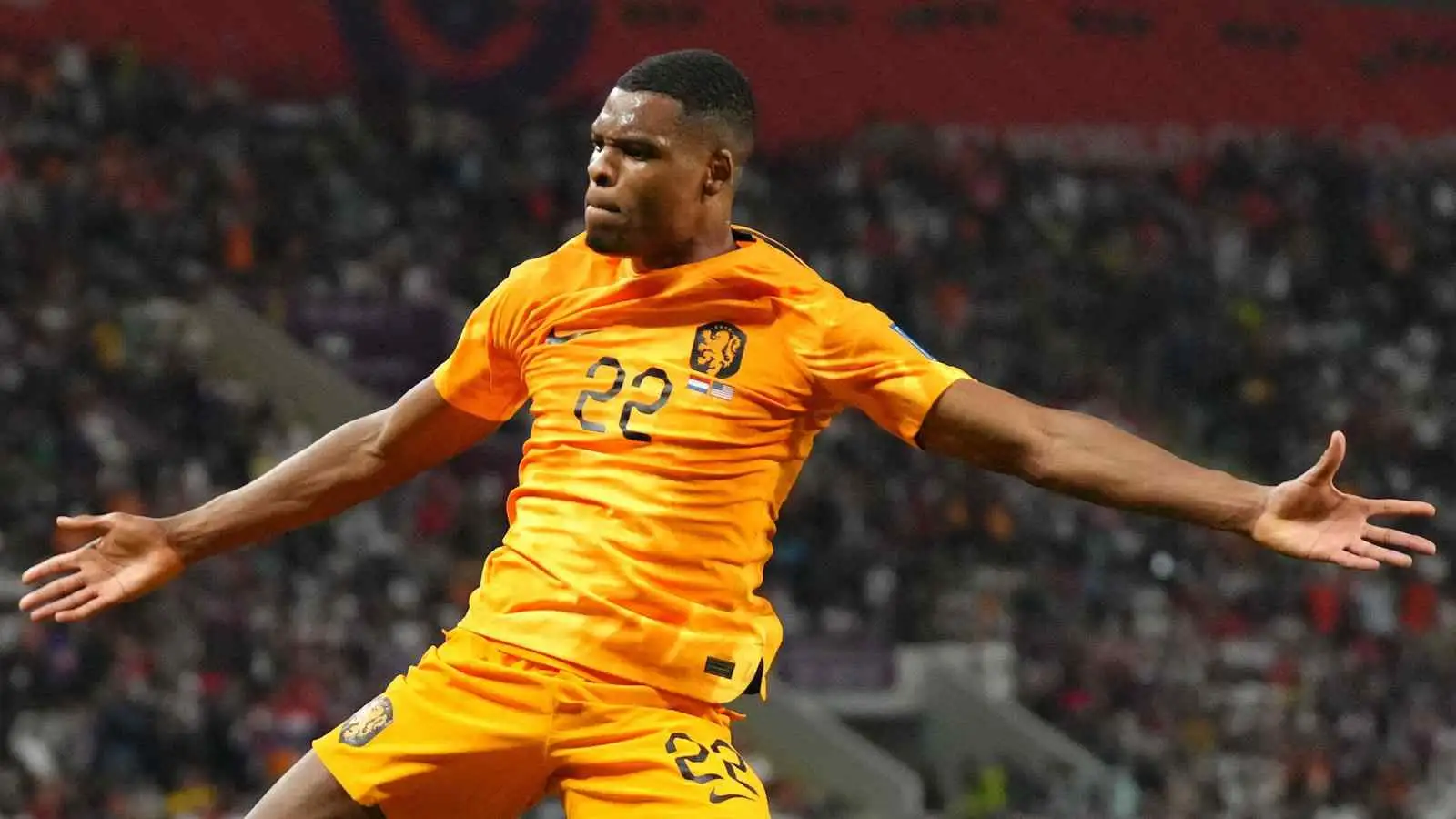 Denzel Dumfries praised by expert for ‘breathless’ World Cup performance that will have heightened Tottenham interest