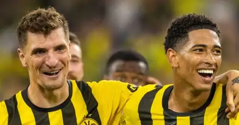 Thomas Meunier, Jude Bellingham, Borussia Dortmund, September 2022