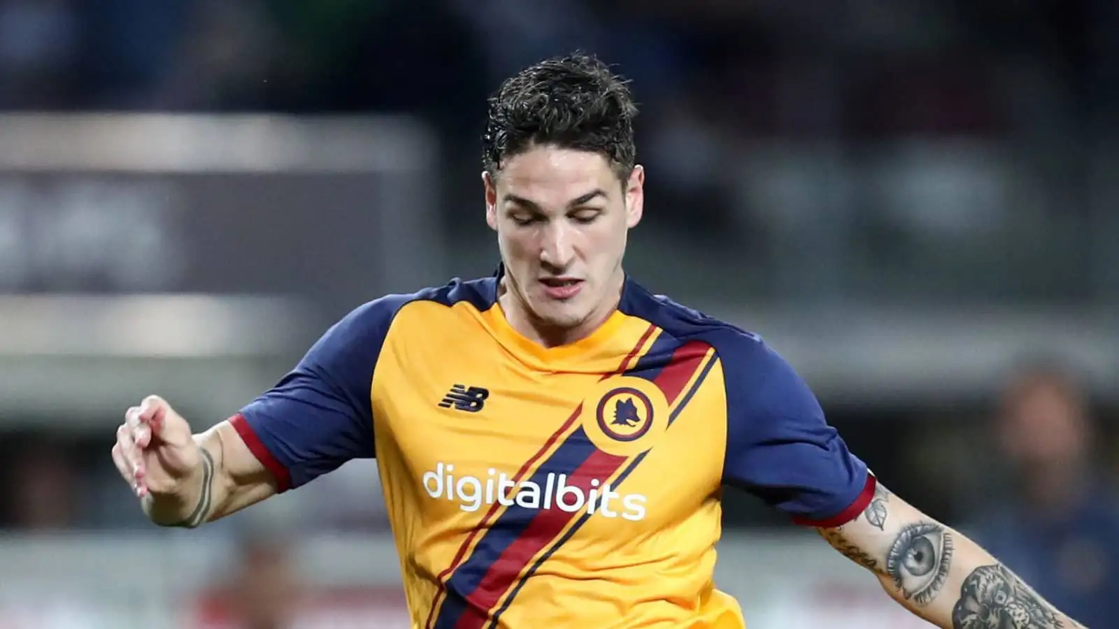 Roma forward Nicolo Zaniolo