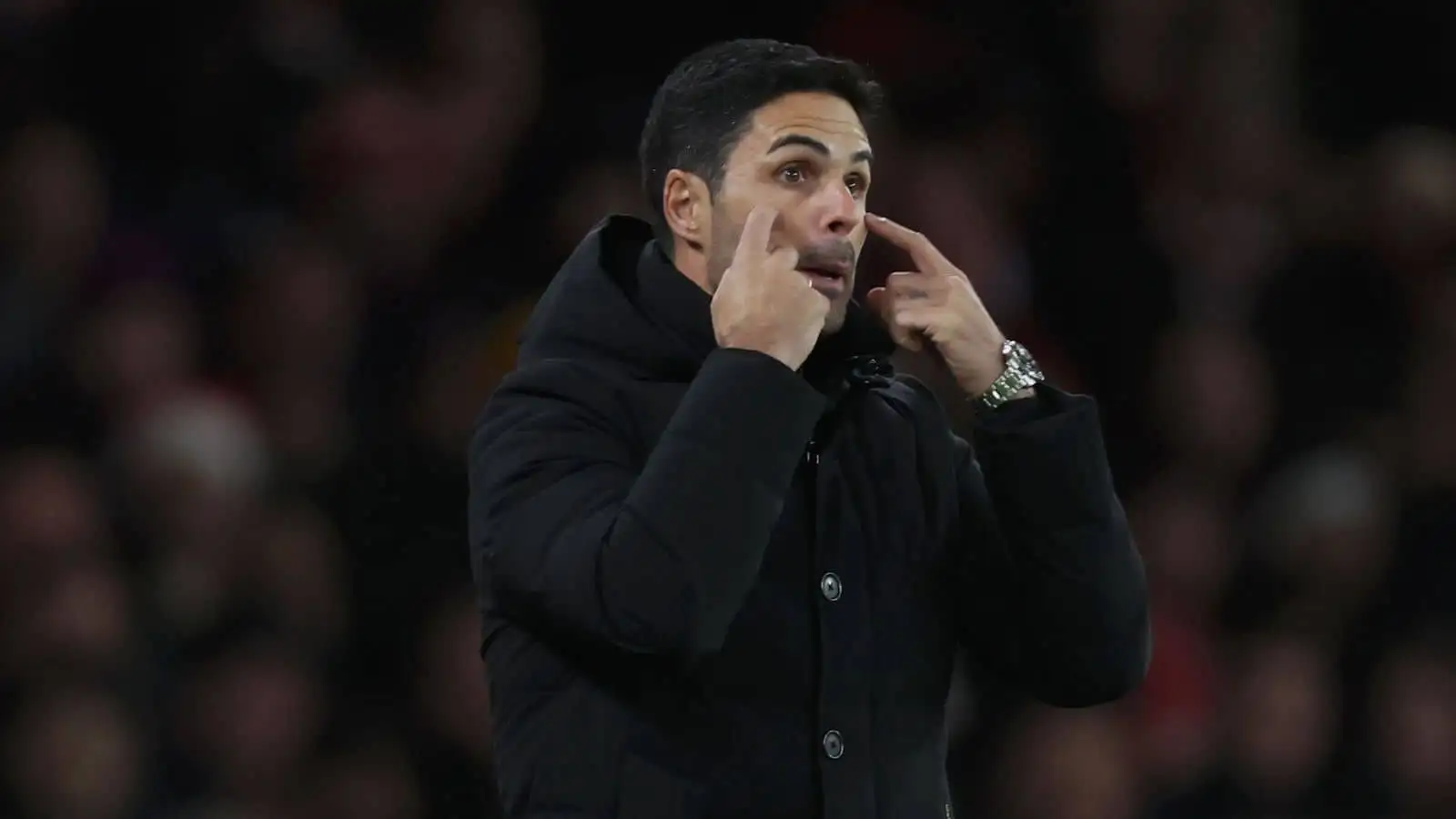 Arteta reveals reason behind giant new Wenger picture at Arsenal's