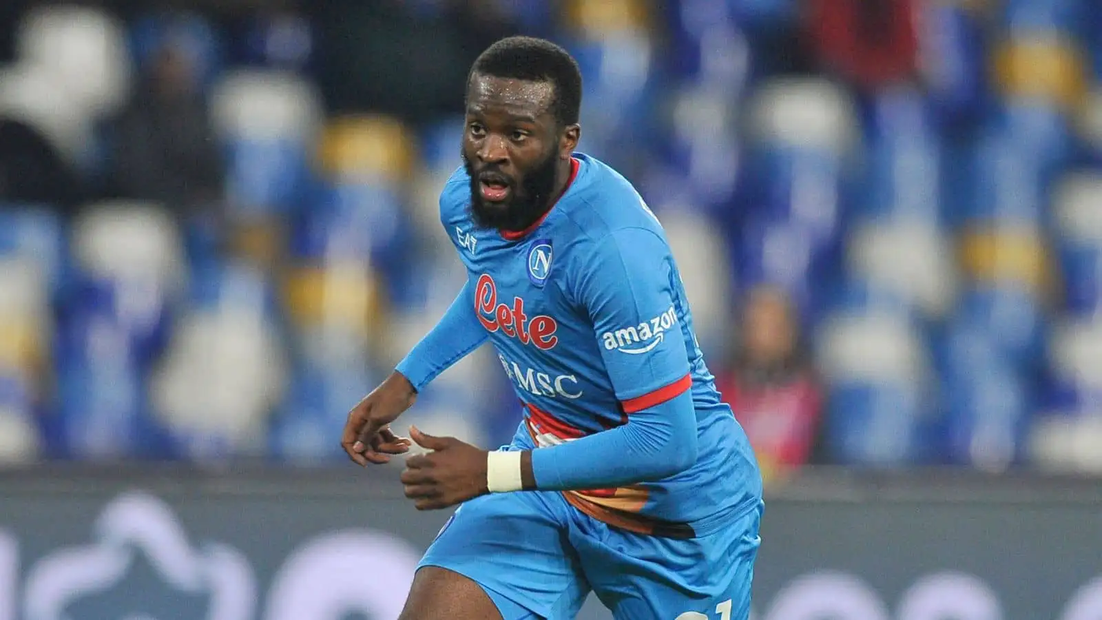 Tanguy Ndombele player of Napoli, during a friendly match that between Napoli vs Villareal final result, Napoli 0, Lille 4