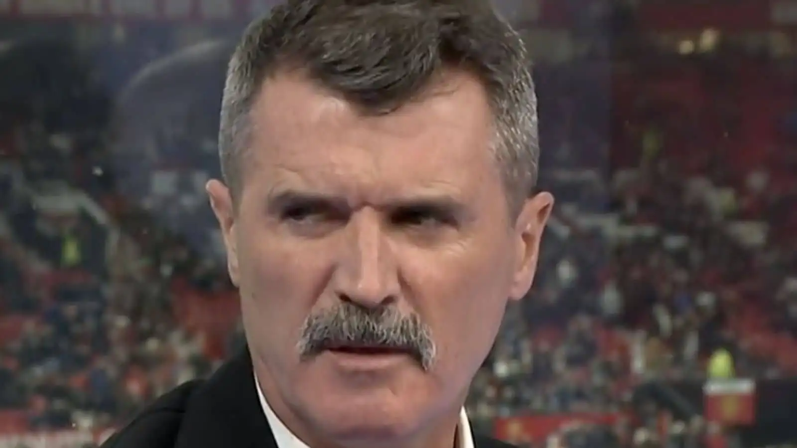 Roy Keane pundit - pic courtesy of ITV Sport