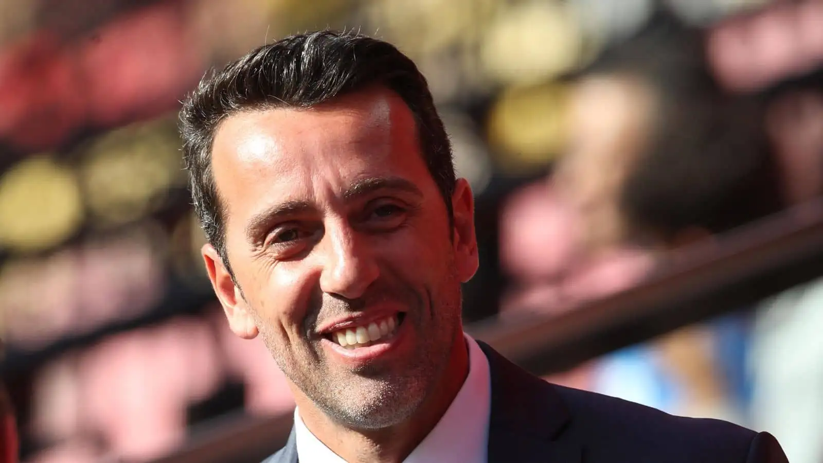 Arsenal technical director Edu during the Premier League match at Vicarage Road, Watford