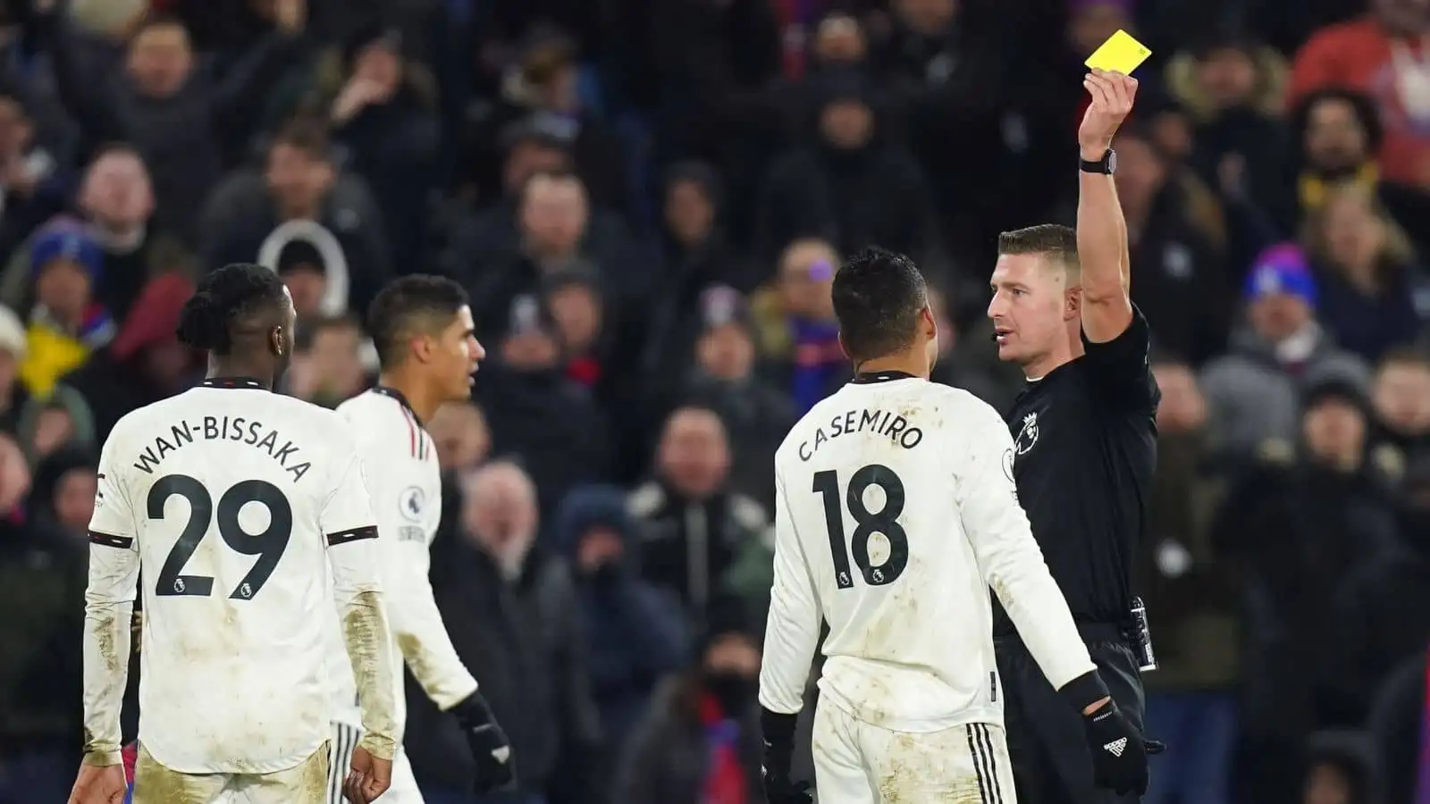 Pivotal Man Utd star called out for ‘scandalous challenge’ that sees him banned for Arsenal showdown to leave Mikel Arteta ‘dancing around his living room’