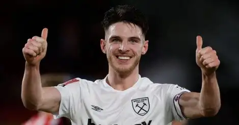 Man Utd tipped to stun Arsenal over Declan Rice hijack, with West Ham interest in makeweight to secure major discount