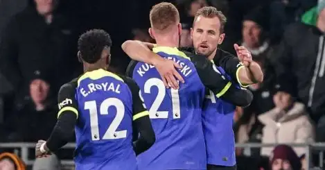 Harry Kane: Tottenham matchwinner ‘one of the best we have seen’ but pundit still doubts striker will stay