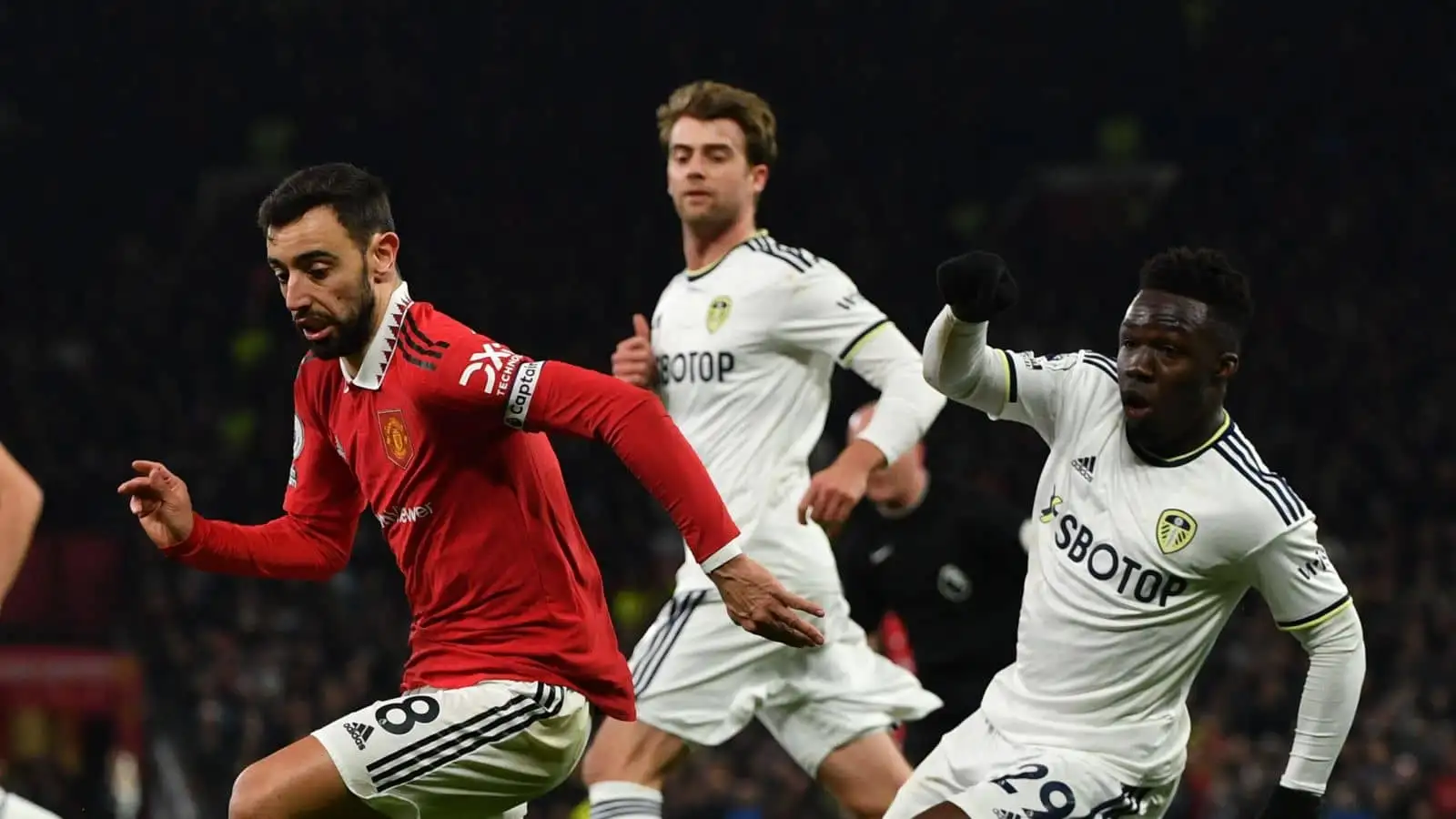 Man United Salvages Draw At Old Trafford Against Leeds United