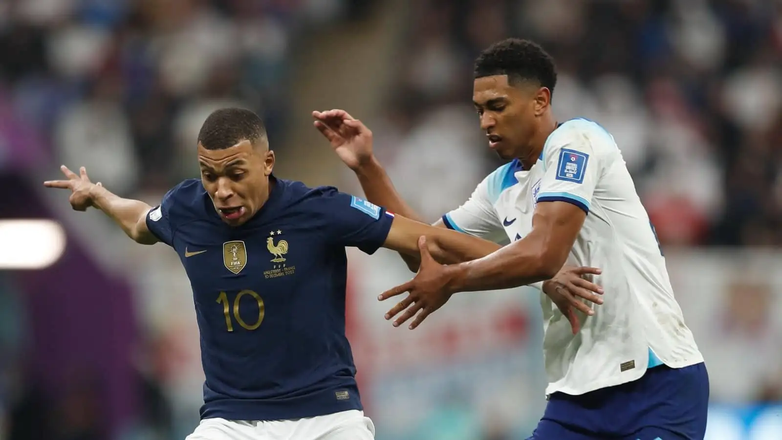 Kylian Mbappe and Jude Bellingham