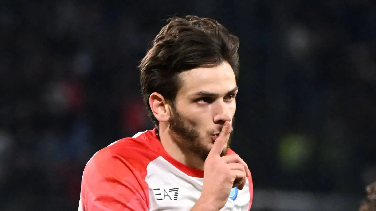 Napoli winger Khvicha Kvaratskhelia