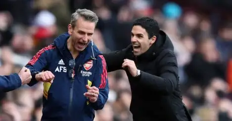 Arteta cracks up after joking about two Arsenal players; admits Aston Villa star was a ‘big concern’