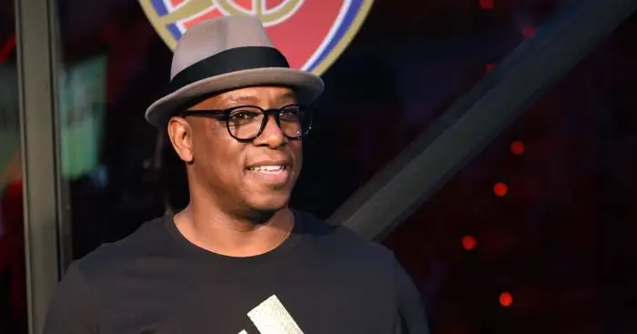 Ian Wright Arsenal legend during a promotional event for Arsenal in China