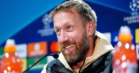 Graham Potter all smiles with imminent Chelsea deal delivering dagger to perfect Liverpool swoop