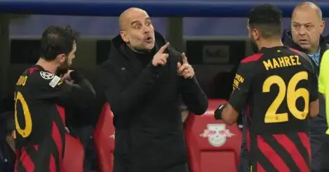Irked Pep Guardiola dismisses notion of Man City demolition job after tough night at RB Leipzig