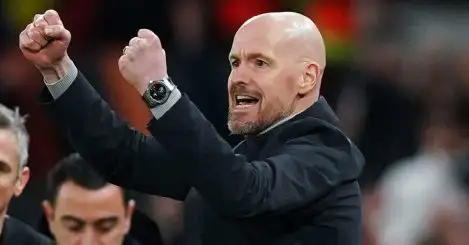 Ten Hag given amazing chance to solve Man Utd striker void with 24-goal star ‘very disappointed’ at current club
