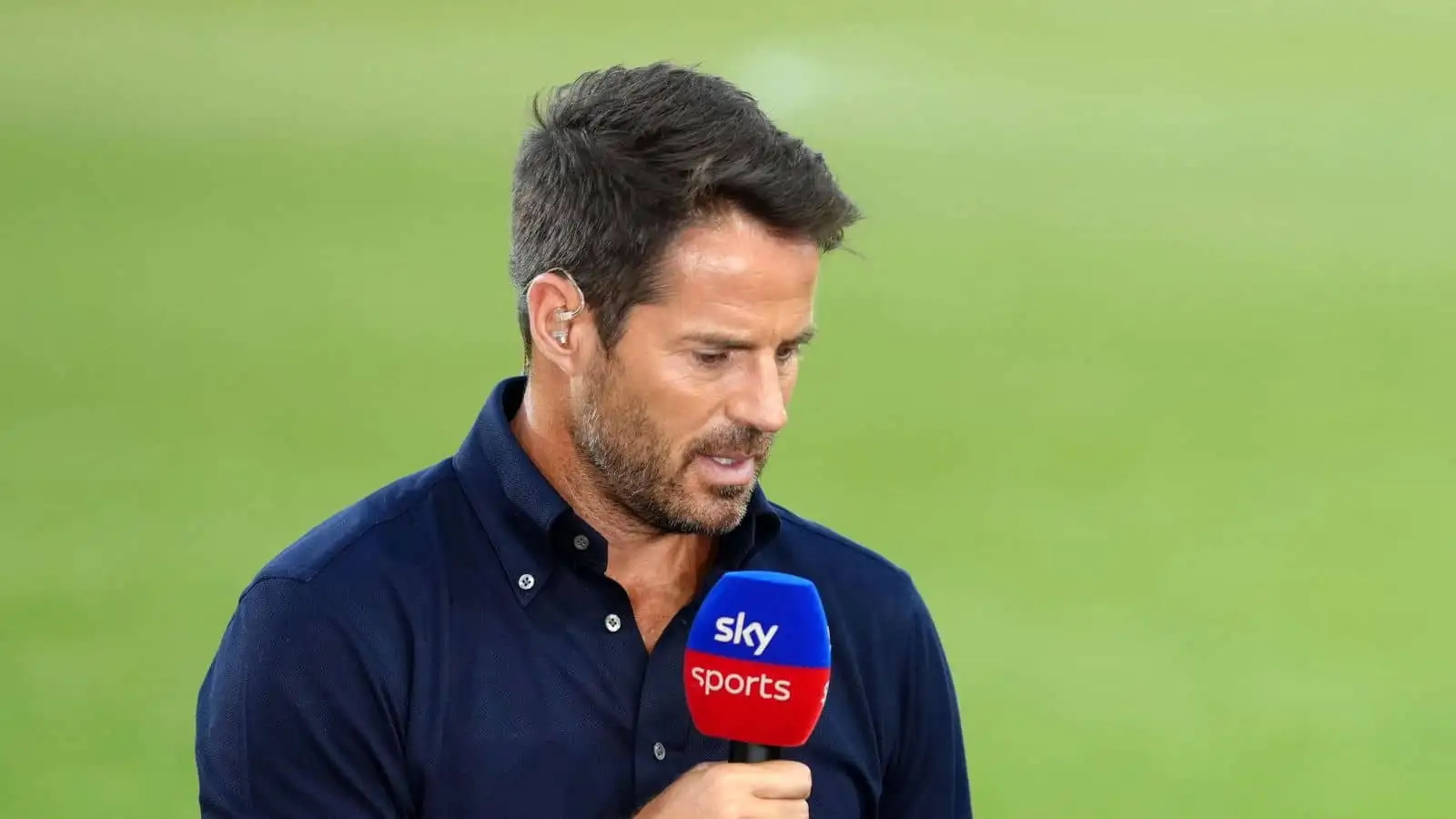 Jamie Redknapp after the Premier League match at the Gtech Community Stadium, Brentford