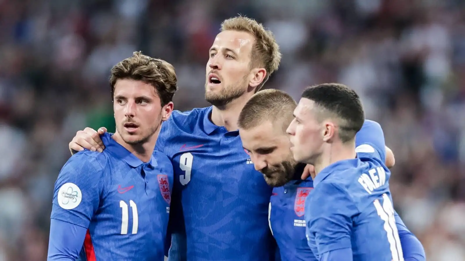 Harry Kane Man Utd latest: Luke Shaw holds hands up as Southgate points finger at summer skulduggery