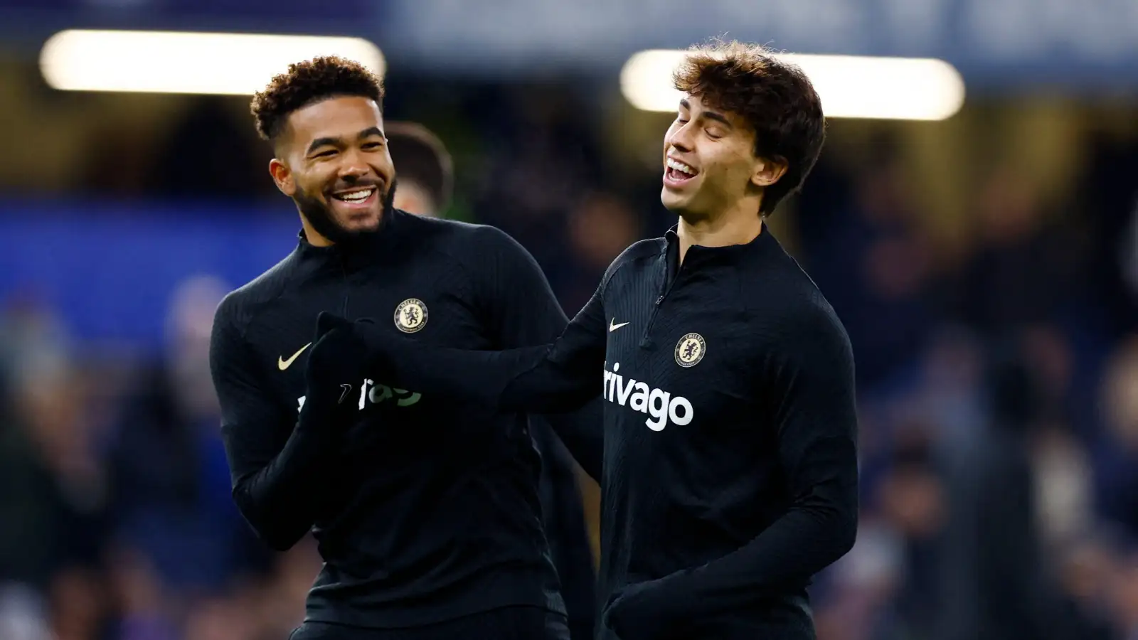 reece james and joao felix of chelsea