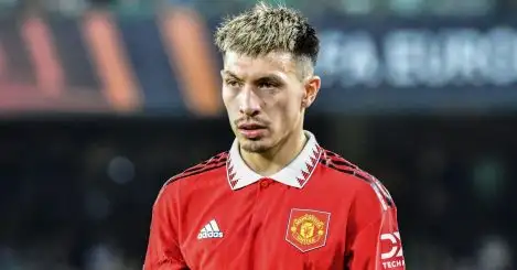 Man Utd: Lisandro Martinez & the glare that turned Neal Maupay into a meat pie