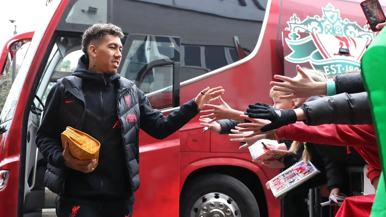 Liverpool striker Roberto Firmino