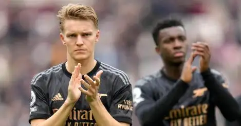 Odegaard admits Arsenal were ‘stupid’ against West Ham but says title race is ‘still in their hands’