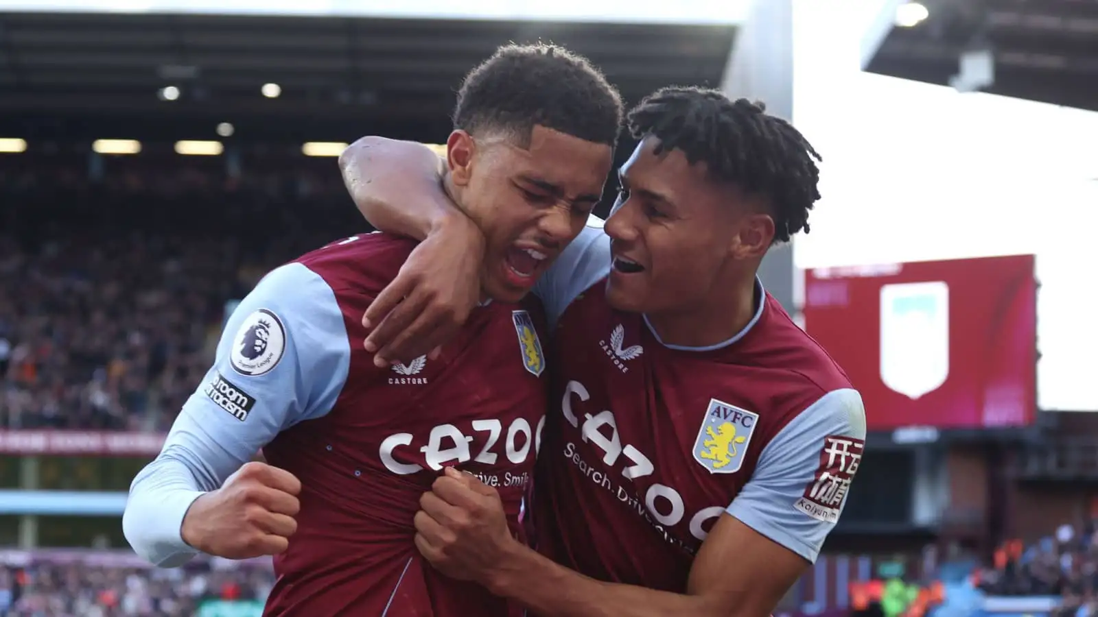 Aston Villa stars Jacob Ramsey and Ollie Watkins